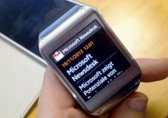 Update fr Samsung Galaxy Gear: Neue E-Mail-Anzeige ausprobiert