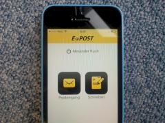 Briefversand per E-Post-App von einem iPhone 5C