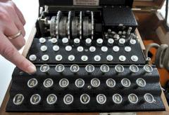 Enigma K Verschlsselungsmaschine, die um 1938 im Einsatz war.