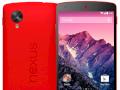 Das Google Nexus 5 wird es auch in rot geben