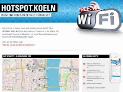 Startschuss fr WLAN-Hotspots in Kln: Gratis ins Internet dank NetCologne