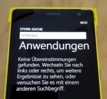 WhatsApp aus Windows Phone Store verschwunden: Messenger-App macht offenbar Probleme