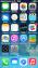 Homescreen des iPhone 5S unter iOS8