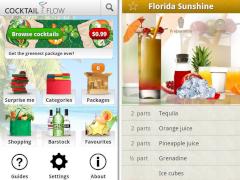 Screenshot: Cocktail Flow