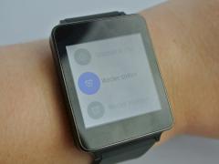 LG G Watch im Test: Android Wear wird Apps brauchen
