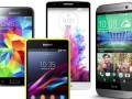 Die Mini-Smartphones von Samsung, Sony, HTC und LG treten gegeneinander an