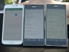 Samsung Galaxy S5, Xperia Z3 und Z2 im Display-Vergleich