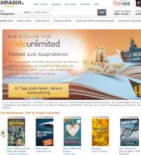 Die E-Book-Flat Kindle Unlimited gibt es bei Amazon fr 9,99 Euro