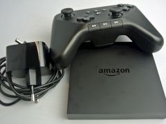 Amazons Gamepad mit Play-Tasten