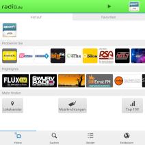 Radio.de steht als native App fr Blackberry 10 zur Verfgung