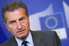 Der neue EU-Kommissar Gnther Oettinger