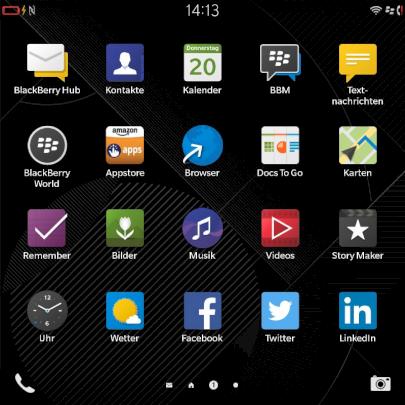 App-Icons bei Blackberry jetzt im Flat-Design