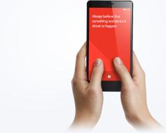 Smartphone-Hersteller Xiaomi tritt auf die Expansions-Grenze.