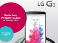 Werbeplakat LG-G3-Aktion