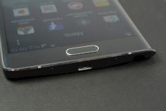 Aluminiumrahmen und Fingerabdrucksensor gehren zum Galaxy Note Edge