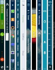 Samsung Galaxy Note Edge: Wichtige Paneele im berblick