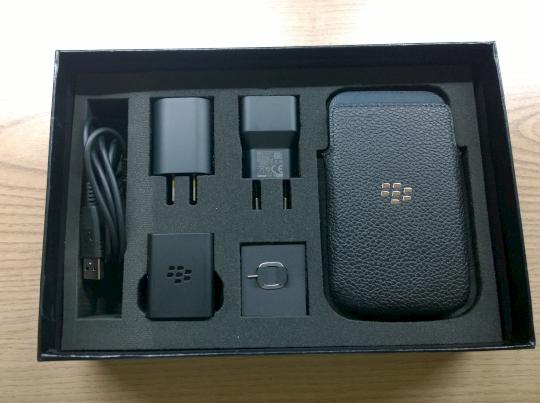 Blackberry liefert umfangreiches Zubehr mit