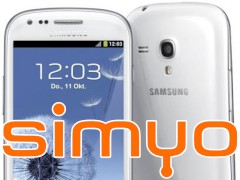 Samsung Galaxy S3 mini mit Simyo-Tarif 