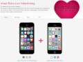 Telekom mit Smartphone-Aktion zum Valentinstag