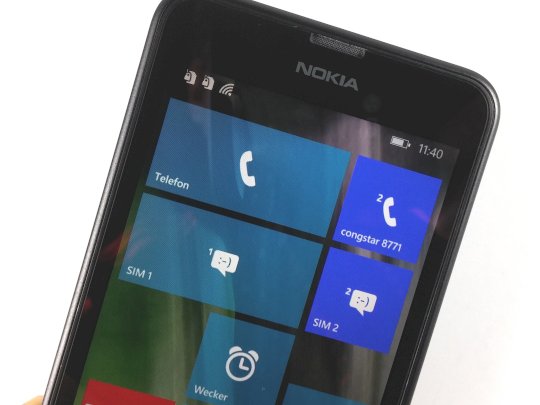Windows 10 auf einem Lumia 630
