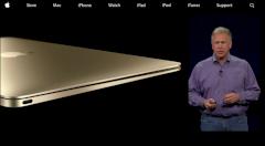 Phil Schiller ist stolz auf das neue MacBook Air.