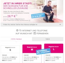 Telekom-Aktionsangebote fr bestimmte Regionen
