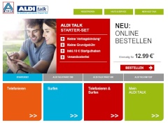 ALDI Talk kann jetzt online bestellt werden