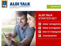 Online-Aktion bei Aldi Talk