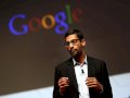 Sundar Pichai hlt die Keynote zur Google I/O 2015.