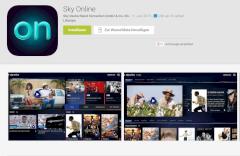 Sky Online jetzt auch fr Android