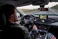 Der selbstfahrende Audi A7 auf dem Weg zur CES