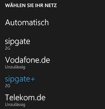 Netzsuche mit dem Nokia Lumia 1020