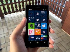 Windows 10 Mobile auf dem Nokia Lumia 1020