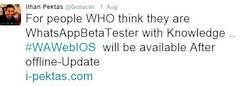 Beta-Tester berichtet ber WhatsApp Web fr iOS