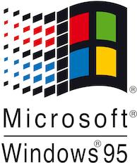 Das offizielle Loge von Windows 95