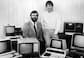 Die Grnder von Microsoft Paul Allen und Bill Gates (von links nach rechts)