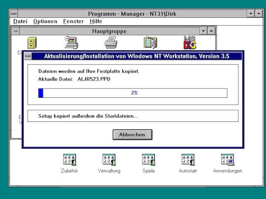Windows NT 3.5