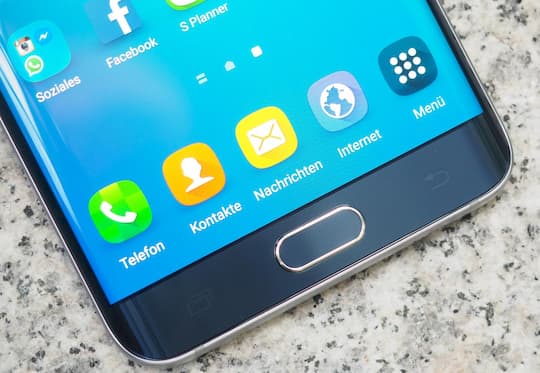 Samsung Galaxy S6 Edge+: Schnellzugnge fr Telefonie und Internet direkt ber Home-Button