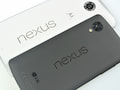 Google wird 2015 zwei Nexus-Smartphones verffentlichen. Im Bild: die beiden Vorgnger Nexus 5 und Nexus 6.