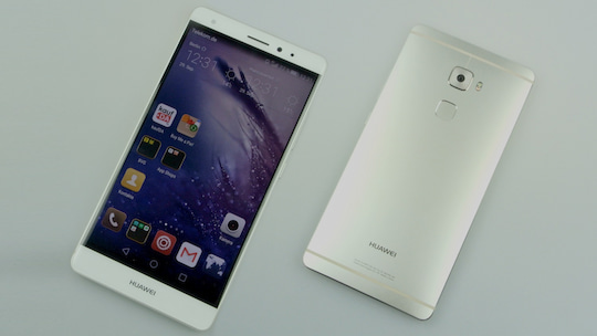 Huawei Mate S: Die vordere und hintere Ansicht des neuen Smartphones