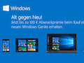 Microsoft mit Cashback-Aktion fr Windows-10-PCs