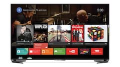 Sharp-4k-Fernseher mit Android TV