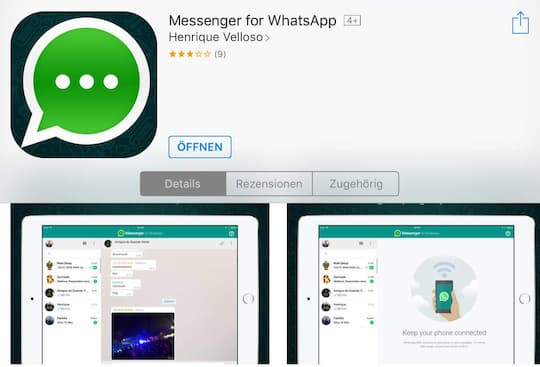 Messenger for WhatsApp im AppStore