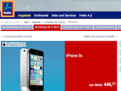 Hofer bietet bald das Apple iPhone 5S gnstig an