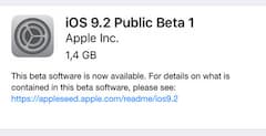 iOS 9.2 als Public Beta verfgbar