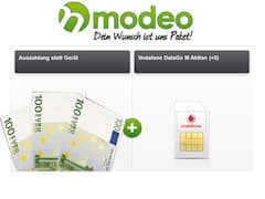 Modeo-Offerte enthlt 300-Euro-Cashback