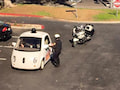 Polizei von Mountain View hlt ein Google-Auto an