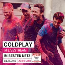 Coldplay: Live-Event im Stream bei der Telekom