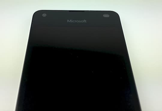 Frontcam des Lumia 550 im Fokus