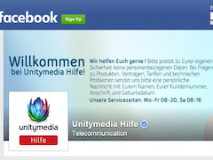 Unitymedia-Hilfe auf Facebook